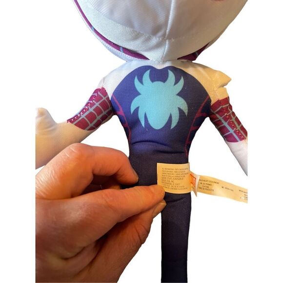 Marvel Multicolor Spidey Amazing Friends Ghost Spider Plush Doll - Picture 7 of 12